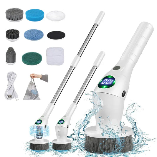 SpinBrite Elite 8-in-1 Wireless Electric Cleaning Brush